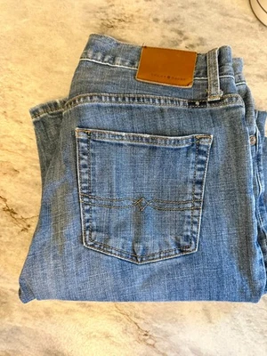 Lucky Brand 221 Straight MENS Jeans - 30x34 - Blue Denim Classic - Medium Wash  - Image 1 of 4