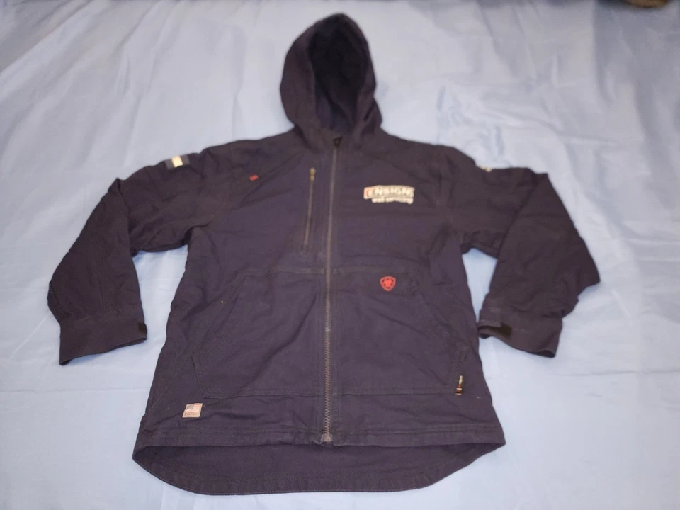 ARIAT FR RESISTENTE AL FUEGO POLAR FORRADO DURALIGHT ROPA DE TRABAJO ELÁSTICA CANVA CON CAPUCHA... Foto 1 de 4