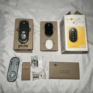 Google Nest x Yale Lock Tamper Proof Smart Lock Keyless Satin Nickel OPEN *READ* - Picture 1 of 12