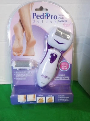 Rodillo de pulido de pies táctil personal Pedipro Deluxe Salon Pedi System NUEVO EN PAQUETE Foto 1 de 3