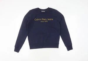 Calvin Klein Kids Blue XS Pullover Sweatshirt - Picture 1 of 12