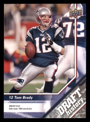 2009 Upper Deck Draft Edition #187 Tom Brady - Image 1 of 2