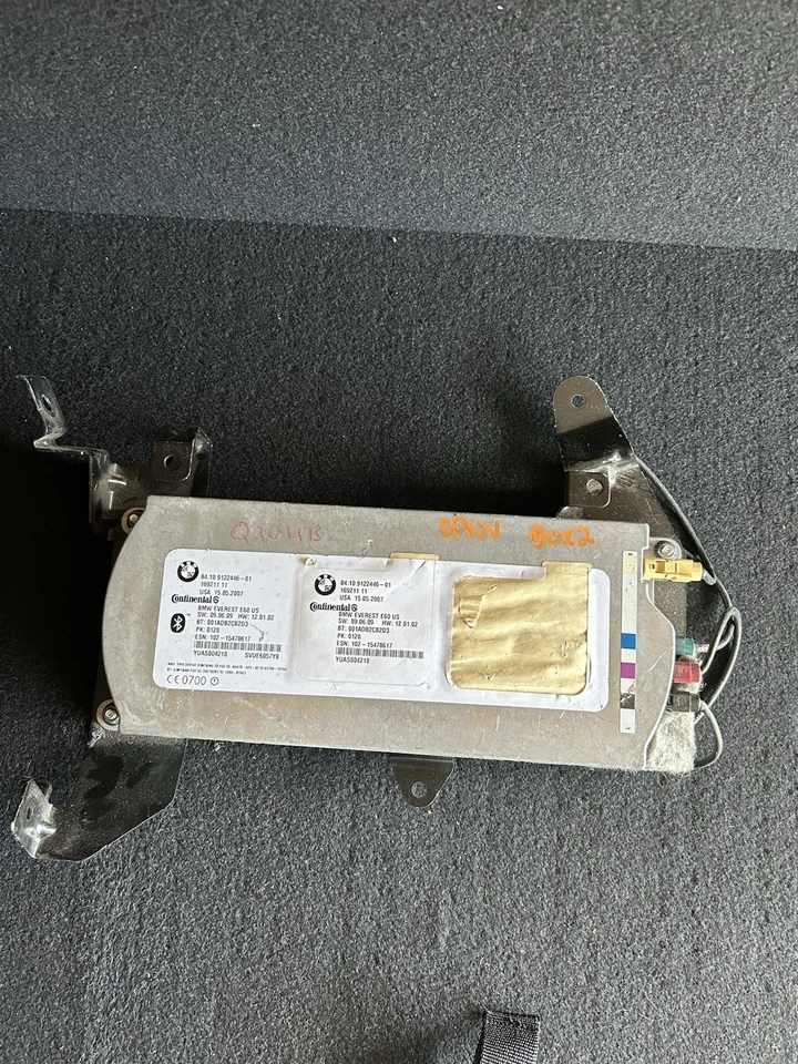 BMW 530 530i 2004 módulo de control telemático 84,10 9122446-01 Foto 1 de 4