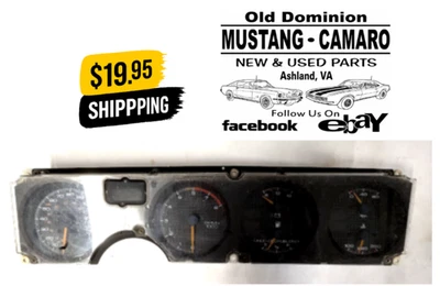 Cuadro de instrumentos velocímetro Firebird 1986-1992 194 k millas Foto 1 de 4