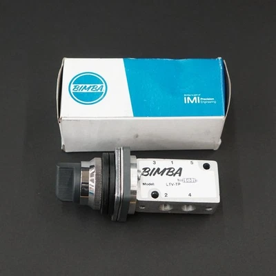 BIMBA LTV-TP Manual 2-Position Air Control Valve Switch, 25-125 PSI - Image 1 of 4