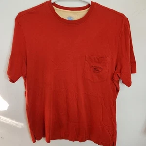 Tommy Bahama Para Hombre Relax Bali Skyline Manga Corta Pull Over Camiseta Grande Coral - Imagen 1 de 6