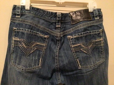 Rock & Roll Cowboy Jeans Men's 38X32 Pistol Straight Denim Western Work - Image 1 of 4