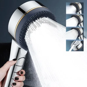 Hochdruck Duschkopf mit Filter 4 Modi Wassersparend Massage Sprayer - Bild 1 von 21
