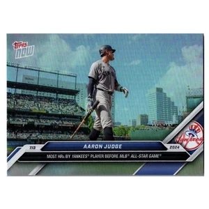 Rare Aaron Judge New York Yankees 2024 Topps Now Rainbow Foil Variation Card 416 - Bild 1 von 2