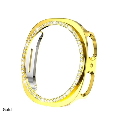 Hard PC Bumper Case Bling Diamond Cover for Samsung Galaxy Watch 8 40mm 44mm - Image 1 of 4