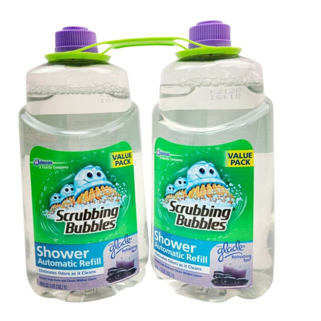 Scrubbing Bubbles 724008 Shower Cleaner Refill - 2 Count