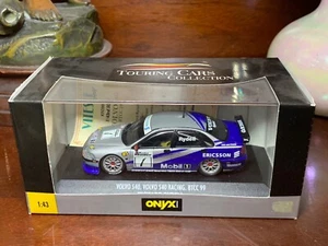 ONYX 1:43 VOLVO S40, RICKARD RYDELL/ERICSSON BTCC 1999, LTD ED 1705/2000! - Picture 1 of 5