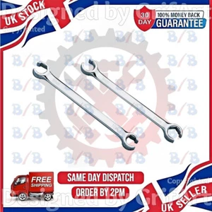 2 THERMOCOUPLE FLARE NUT SPANNERS BRAKE FUEL PIPE GAS BOILER FITTING 8 9 10 11MM - Picture 1 of 4