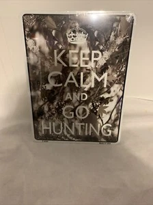 metal sign keep calm and go hunting - Picture 1 of 3