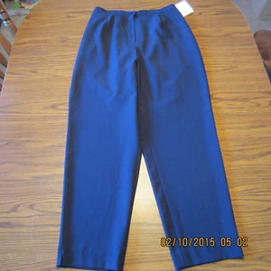 Liz Clairborne Damen Hose dunkelblau Größe 14 neu mit Etikett - Bild 1 von 4