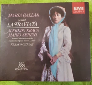 Brand New Verdi: La Traviata (CD, 2 Disc Set) Maria Callas EMI Classics Sealed - Picture 1 of 2