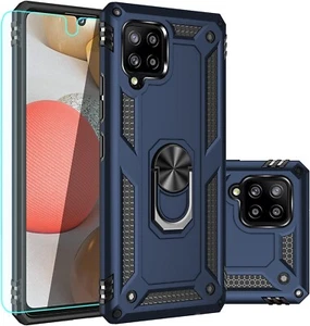 Samsung Galaxy A42 5G Hülle Kickstand Drop Getestet Stoßfest Handyhülle Blau - Bild 1 von 6
