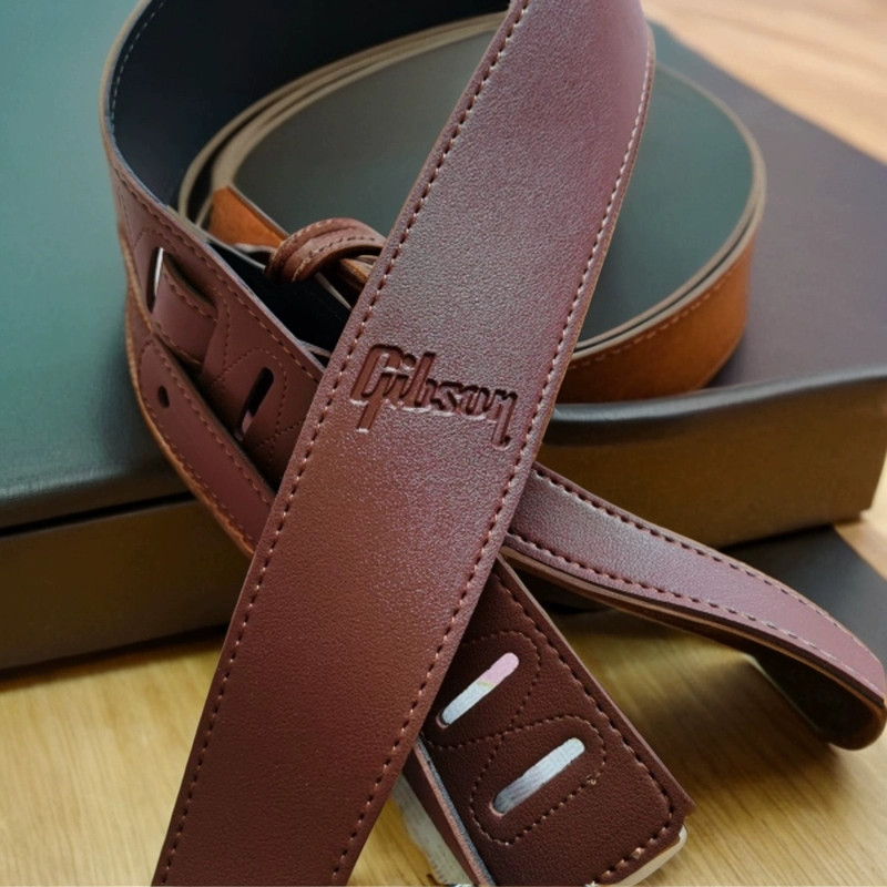 Cinturino Per Chitarra Fender Monogrammato 2"" Nero/giallo/marrone - Foto 7