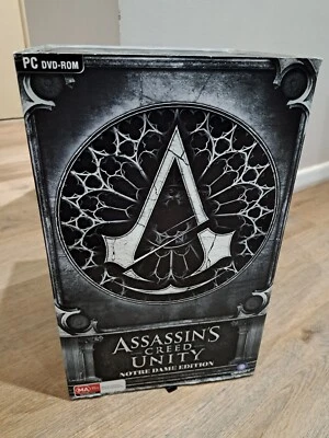 Assassins Creed Unity Notre Dame Edition Collector for PC 🇦🇺 statue Artbook  - Image 1 of 4