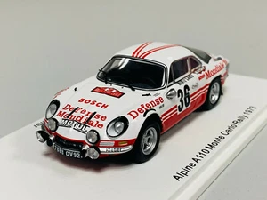 Spark Renault Alpine A110 n°36 Rallye Monte Carlo 1973 1/43 S6111 0621 - Picture 1 of 4