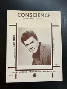 Partituras JAMES DARREN CONCIENCIA (1962) 4 páginas (en muy buen estado+forma) - Imagen 1 de 3