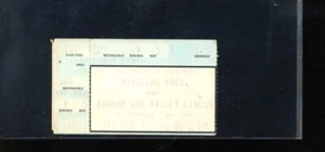 USED concert ticket stubs BARNUM BAILY CIRCUS RINGLING BROS 1991 CARD#1002 - Picture 1 of 2