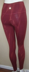 Lululemon Wunder Train High Rise Tie Dye Leggings Size 4 - Picture 1 of 6