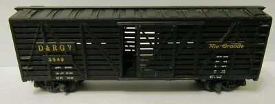 Mantua HO Scale  Rio Grande D & RGW 3949 Cattle  Car - Image 1 of 4