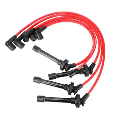 Fios de ignição vela de ignição cabo 7mm para Honda Accord Civic Del Sol 92-00 2.3L - Imagem 1 de 4