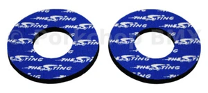 Schwinn Sting old school BMX bicycle foam grip donuts BLUE (officially licensed) - Picture 1 of 1