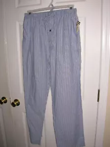mens Sleep pants gray POCKETS button fly light weight (SMALL) T21 scj - Picture 1 of 3