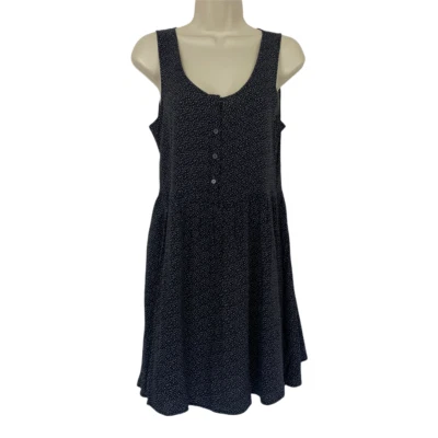 BP Nordstrom Dress Womens Small Black Polka Dot Pockets Short Mini Sleeveless  - Image 1 of 4