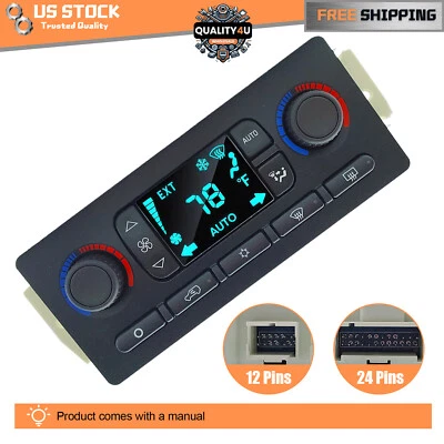 AC Heater Climate Control Module Fit For Chevy GMC Improved Design 599-211XD - Imagem 1 de 4
