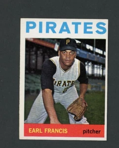 1964 Topps Earl Francis #117 Pittsburgh Pirates EX/NM Set Break - Picture 1 of 2
