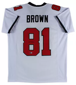 Antonio Brown Signed Tampa Bay Buccaneer Jersey (Beckett Hologram) 7xPro Bowl WR - Picture 1 of 9