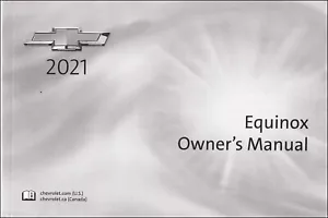 2021 Chevy Equinox Proprietari Manuale OEM Chevrolet User Istruzioni Guida Libro - Foto 1 di 2