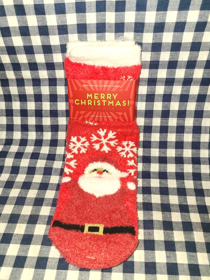 ¡NUEVO! Calcetines de salón con infusión de karité Santa baño y cuerpo funciona ¡ENVÍO GRATUITO! Foto 1 de 1
