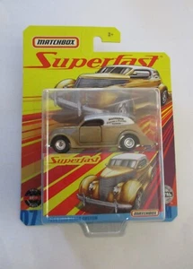 Matchbox Superfast #07 1936 Ford Sedan Custom goldfarben - neu in OVP - Bild 1 von 1