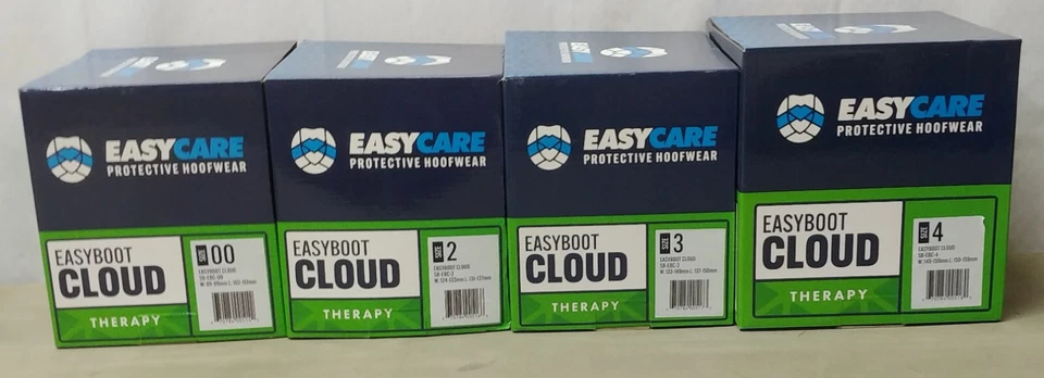 EasyCare Easyboot Cloud Therapy Therapeutic Horse Hoof Recovery Boots Black - Image 1 of 4