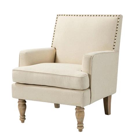 Karat Home Asiab Accent Chair - Natural  MSRP $599.00 Cover