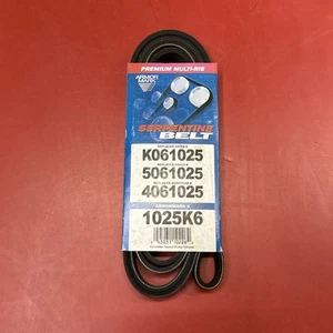 Armor Mark 1025K6 Serpentine Belt- 5061025 - Picture 1 of 4