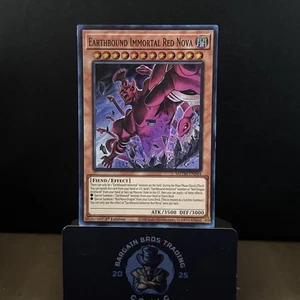 Yugioh - Erdgebundene Unsterbliche Rote Nova - MZTM-DE044 - Super Rare - NM/M - Bild 1 von 3