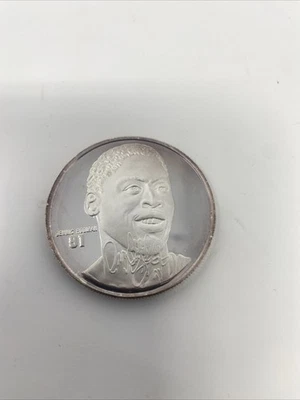 Auténtica moneda de plata Dennis Rodman Highland Mint Foto 1 de 4