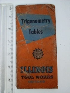 Trigonometry Tables by Illinois Tool Workers, Chicago, Il. (I T W) - Bild 1 von 5