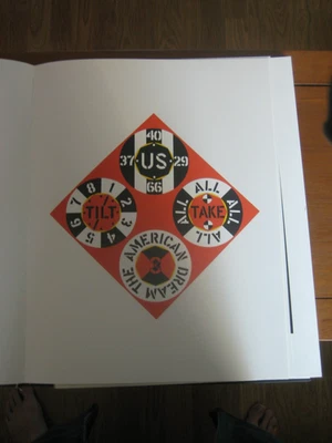 Serigrafia The American Dream (1997) / Robert Indiana Red Diamond 3 393/395 - Imagem 1 de 4