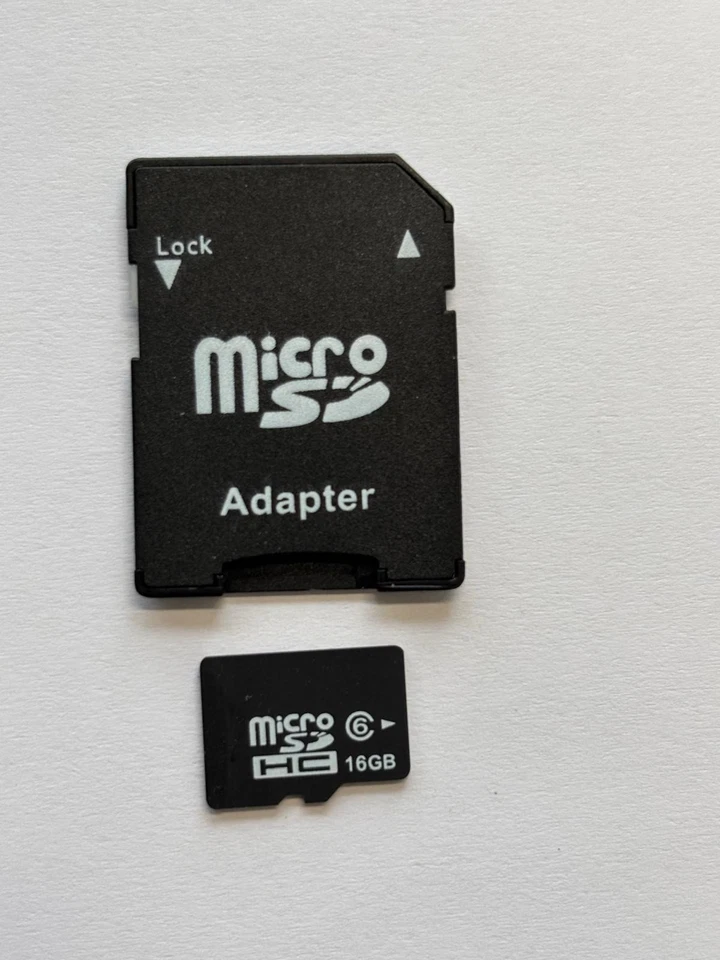 16GB MicroSDHC card with Adapter - Image 1 of 1