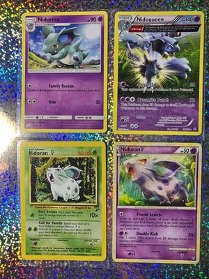 Pokemon TCG Regular: Primal Clash 69/160 Nidoqueen; Triumphant 69/102 Nidoran - Image 1 of 4