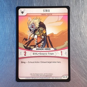 Tarjeta Upper Deck Huntik TCG 2009 #SAS_093 **Strix - Imagen 1 de 2