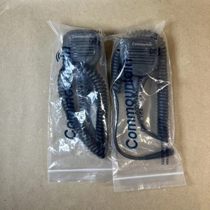 2 Pack Of Commountain Heavy Duty 2 Pin Speaker Mic CM01-K2P - Zdjęcie 1 z 5