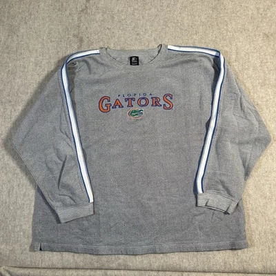 Moletom pulôver bordado Florida Gators vintage 3XL cinza NCAA College - Imagem 1 de 4